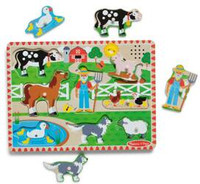 Puzzle muzyczne Old MacDonald Melissa & Doug