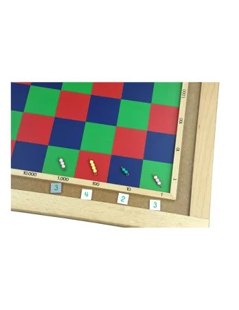 Moyo Montessori | Kolorowe koraliki do mnożenia