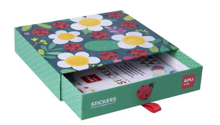 Zestaw z naklejkami Apli Kids - Biedronka
