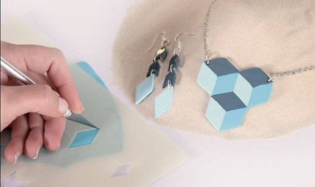 Szablon do Wycinania Strzałki i Romby