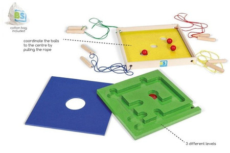 Buiten Speel, Gra labirynt koordynacja i współpraca