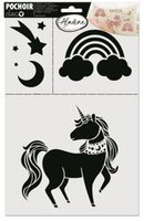 Szablon 30x20 cm Jednorożec