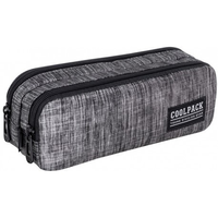 Piórnik saszetka podwójna Coolpack Clio SNOW RGREY