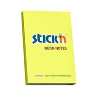 Notes Samoprz.76x51mm Żółty Neon