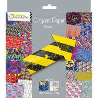 Papier Origami Sztuka Uliczna 20x20cm