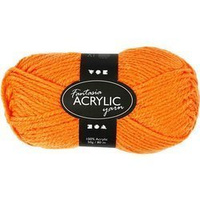 Włóczka akryl Fantasia Neon-Pomarańczowa