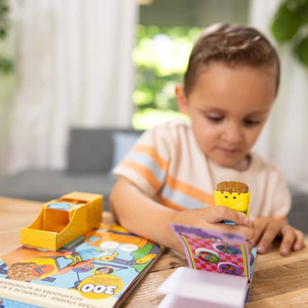 Sticker WOW! Stempelek z naklejkami Buldożer