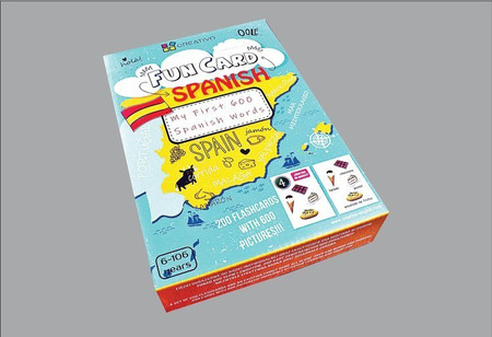 XXL Fun Card SPANISH Moje pierwsze słowa po hiszpańsku