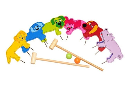 Buiten Speel, Krokiet gra dl dzieci - Pieski