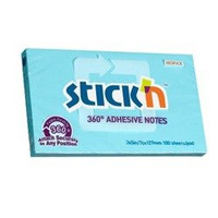 Notes Samoprz.127x76mm, 360 Stopni, Niebieski 100Kart.