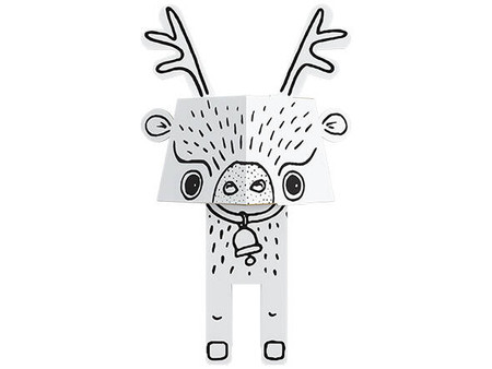 Kolorowanka 3D Mini Cube head - Renifer 3l+ MONUMI