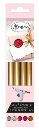 Pałeczki laku 4 szt. Stare Złoto