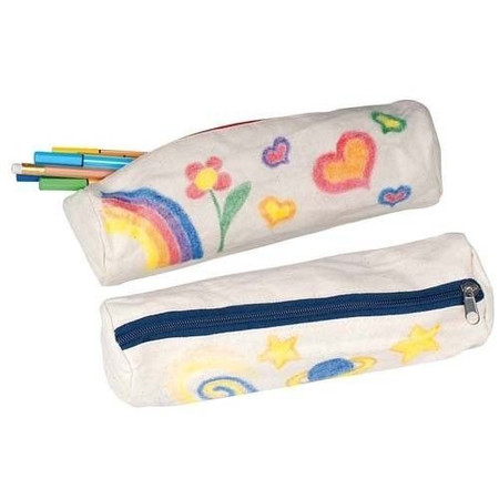 GOKI Bawełniany piórnik do kolorowania