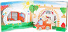 Drewniana książka dla dzieci z figurkami Straż pożarna 12040-SFD-Small Foot Design, zabawki edukacyjne