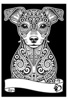 Kolorowanka Welwetowa A4 Pinczer