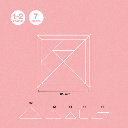 Gra logiczna Miquelrius - Tangram