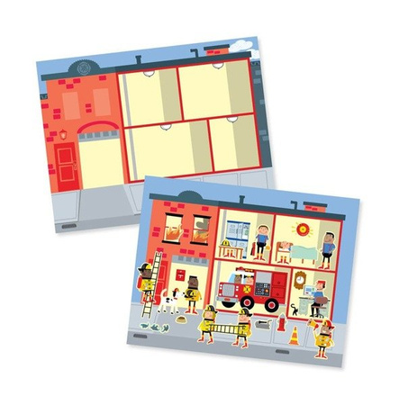 Naklejki wielokrotnego użytku Miasto Zawody Melissa & Doug