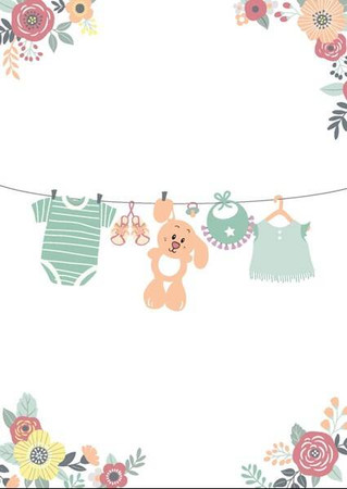 Kartki i Koperty 8 zestawów, Narodziny