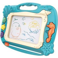 Znikopis Tablica Magnetyczna Kolorowa Stempelki Motyw Oceanu Zielony