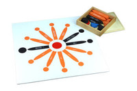 Moyo Montessori | Zestaw strzałek i kółek do analizy zdania JZ0113_M040