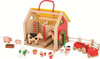 Przenośna farma dla dzieci domek drewniany Goki 51916