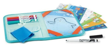 Maped Creativ Tablica Zmywalna, Przezroczysta Zestaw Podróżny