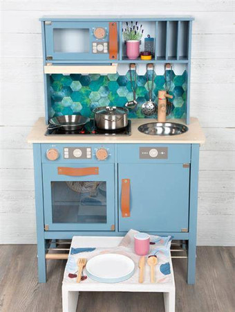 Drewniana kuchnia ze światłem i dźwiękiem Tasty 12216-Small Foot, kuchnie dla dzieci