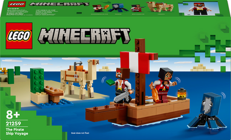 Lego Minecraft Rejs statkiem Pirackim  21259