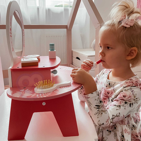 TOOKY TOY Drewniana toaletka dla dziewczynki