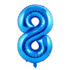 Balon foliowy CYFRA NIEBIESKA 32" 67 cm (na hel)