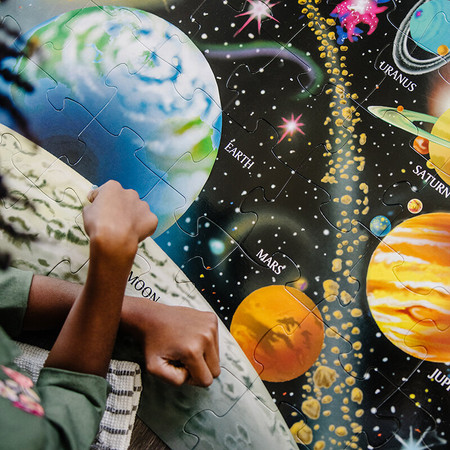Puzzle podłogowe Układ Słoneczny 48el.