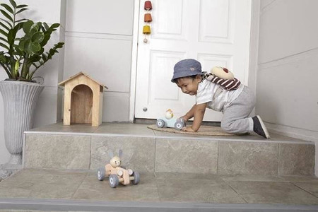 Pastelowa rajdówka z królikiem, PLTO-5717