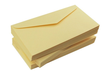 Koperty kolorowe chamois 80g DL 10 szt