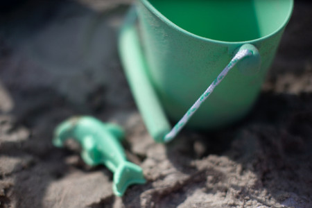 Silikonowe Sitko do piasku Scrunch - Miętowy