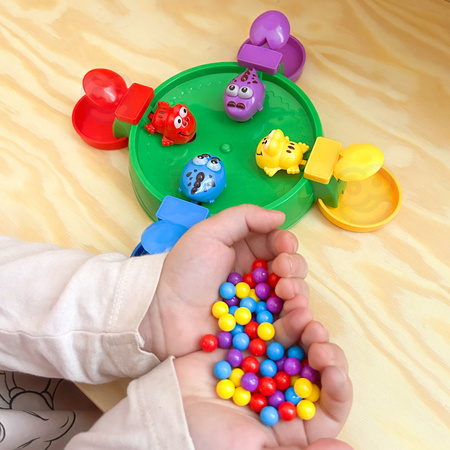 WOOPIE Gra Zręcznościowa Planszowa Głodne Wesołe Żabki 3+