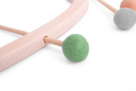 BS Toys, drewniany zestaw łuk i tarcza