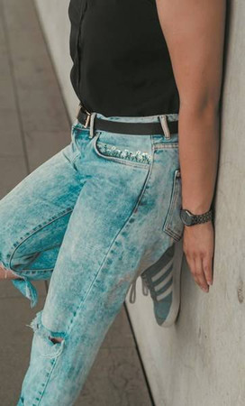 Zestaw do wyszywania na ubraniach Miłośniczka Przyrody