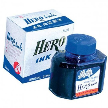 Atrament do pióra Hero 59 ml Granatowy