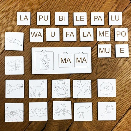 Układanka Sylabowa Cz.1