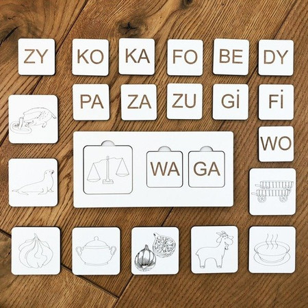 Układanka Sylabowa Cz.4