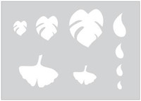 Szablon do Wycinania Liście