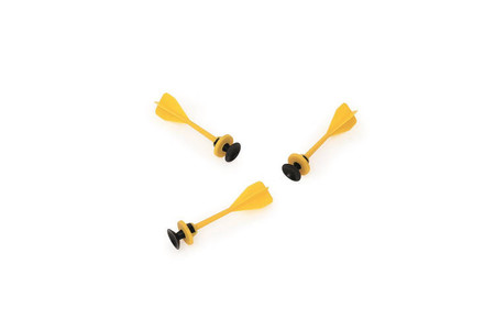 Scratch, Dmuchawka XL / 3 lotki przyssawki /  5 celów DINO