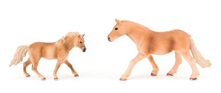 Zestaw 25 Koni Faunica (Cętkowane i Brązowe)