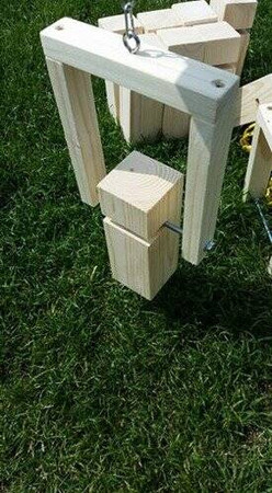 Gra integracyjna Wieża DŻWIG Wieża współpracy podwójna