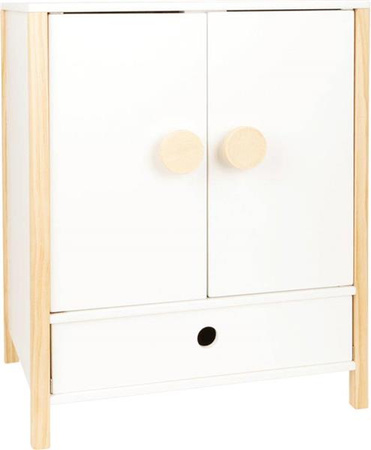 Drewniana szafa dla lalek Little Button 11812-Small Foot, meble dla lalek