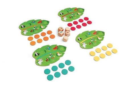 Scratch, Gra planszowa Lotto/Bingo Dżungla YAM