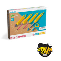 Zestaw narzędzi do konstruowania DIY Makedo - Discover 126 el.