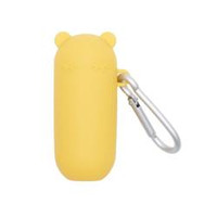 Silikonowa słomka w etui We Might Be Tiny - Yellow