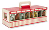 Przenośnia drewniana Stajnia z 8 Figurkami Koni Melissa and Doug 13744-MD
