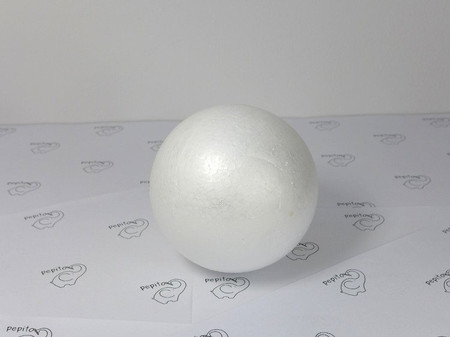 Kula styropianowa 12cm 1 szt.